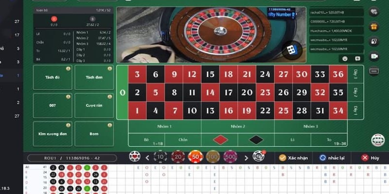 Giới thiệu trò chơi Live Roulette tại WM Casino Kubet11